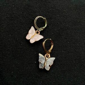 Brandy Melville Mismatched Set of Butterfly Earrings